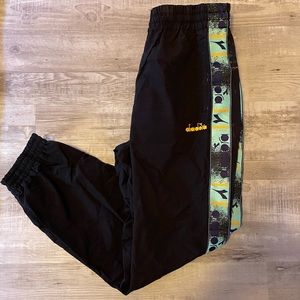 Diadora 80s style retro jogger pants